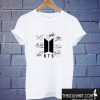 BTS Signatures T shirt