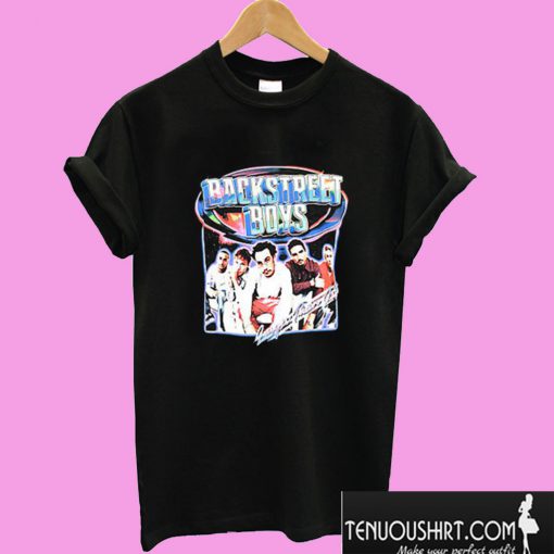 Backstreet Boys Larger Than Life Black T shirt