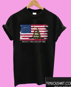 Chris Pratt Don’t Tread On Me America Flag T shirt