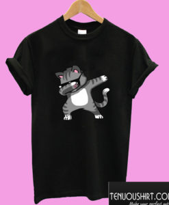 Dabbing Cat Funny T shirt