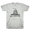 Don’t Tread On Me Grey T shirt