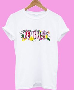 Feminist Flowers T shirt