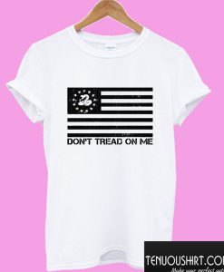 Gadsden Flag Dont Tread On Me White T shirt