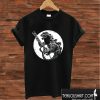 Godzilla Playing Guitar Graphic T shirt