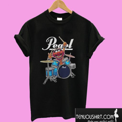 Gritty Pearl Drums Logo T shirt