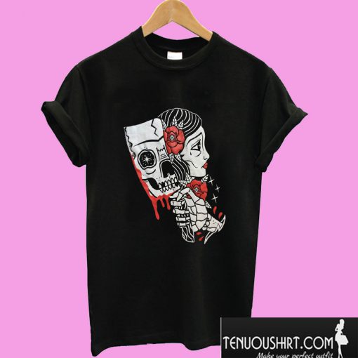 Hatchet Rose Horror T shirt