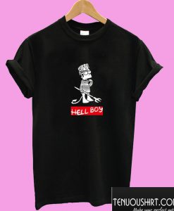 Hellboy Bart Simpson T shirt