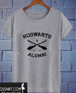 Hogwarts Alumni Harry Potter Inspired School College T shirt