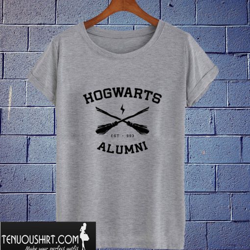 Hogwarts Alumni Harry Potter Inspired School College T shirt