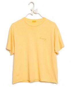 Honey Yellow T shirt