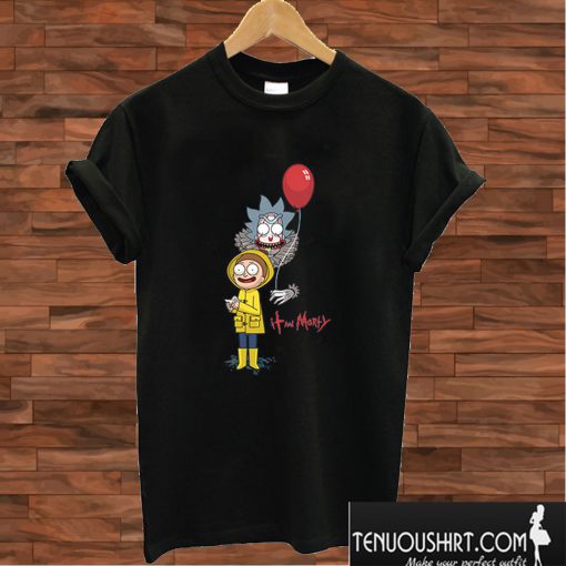 IT Movie and Rick Morty T shirt