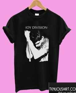 JOY DIVISION IAN CURTIS BLACK T shirt