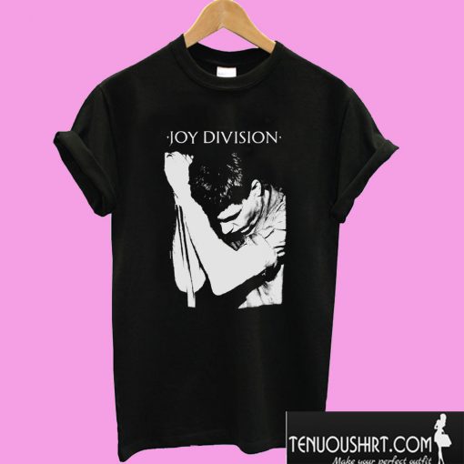 JOY DIVISION IAN CURTIS BLACK T shirt