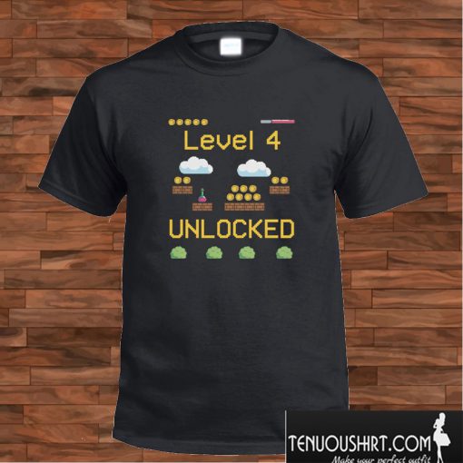 Kids 4th Level Unlock T shirt