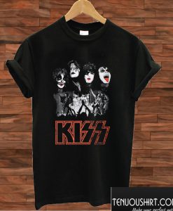 Kiss Band Graphic T shirt