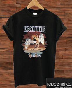 Led Zeppelin Swan Song 1973 Tour T shirt