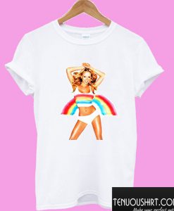 Mariah Carey POP Music Rainbow T shirt