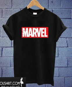 Marvel Comics Box Logo T shirt