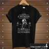 Never underestimate to Willie Nelson and was born in November T shirt