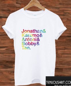 Queer Eye Cast T shirt