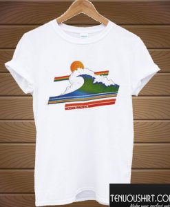 Retro Ocean Pacific T shirt