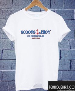 Strangrthings Hawkins Scoops Ahoy T shirt