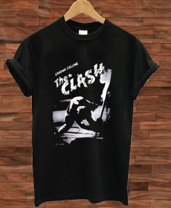 The Clash London Calling Black T shirt