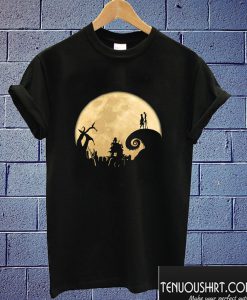 The Jack Skellington Moon T shirt