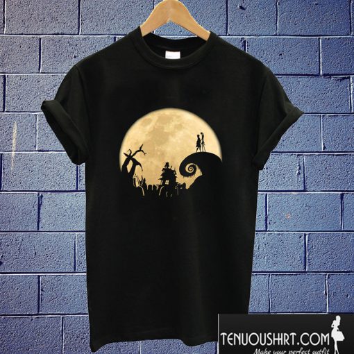 The Jack Skellington Moon T shirt