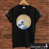 The great wave off Kanagawa Godzilla T shirt