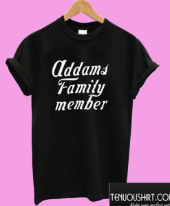 addams family member T shirt