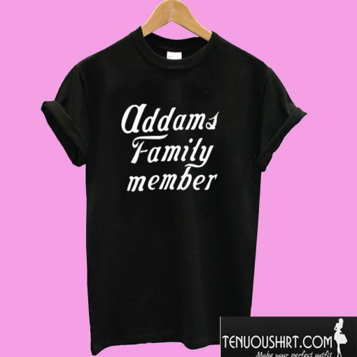 addams family member T shirt