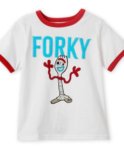 Forky Ringer T shirt