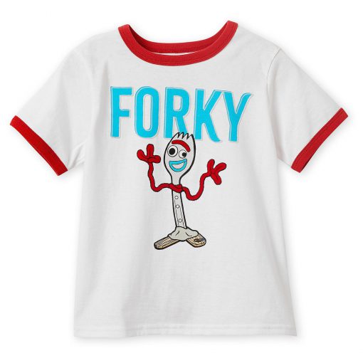 Forky Ringer T shirt