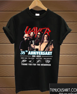 38 Years Of Slayer T shirt