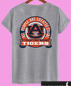 Auburn Tigers Equal T shirt Back