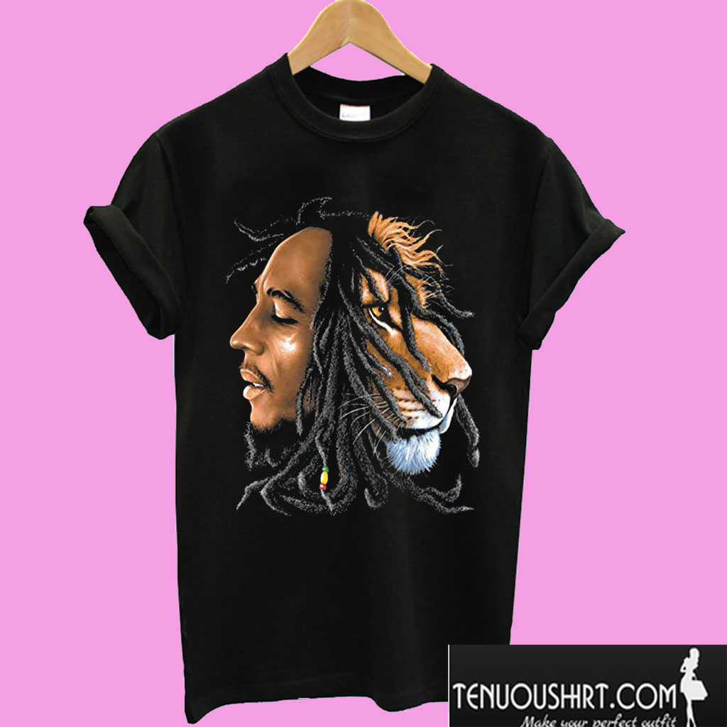 Bob Marley Lion T shirt