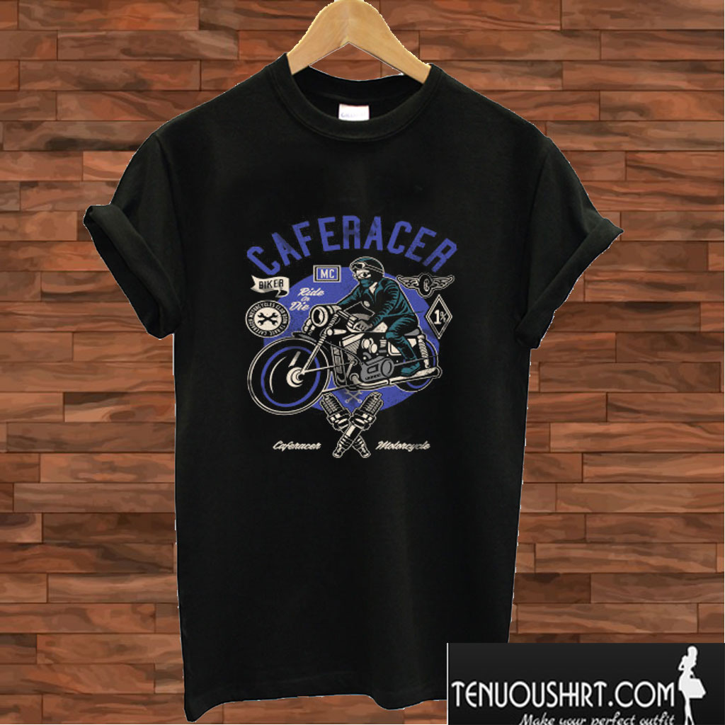 Café Racer Motorcycle T shirt