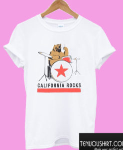 California Rocks Bear T shirt