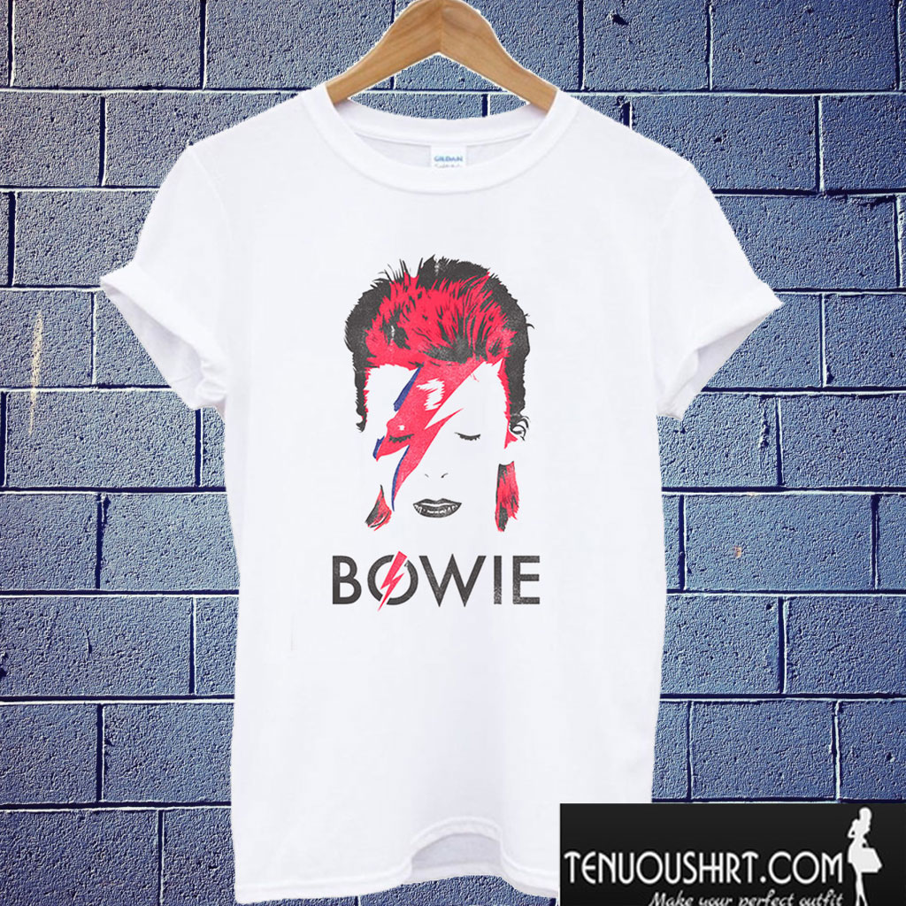 David Bowie Aladdin Sane T shirt