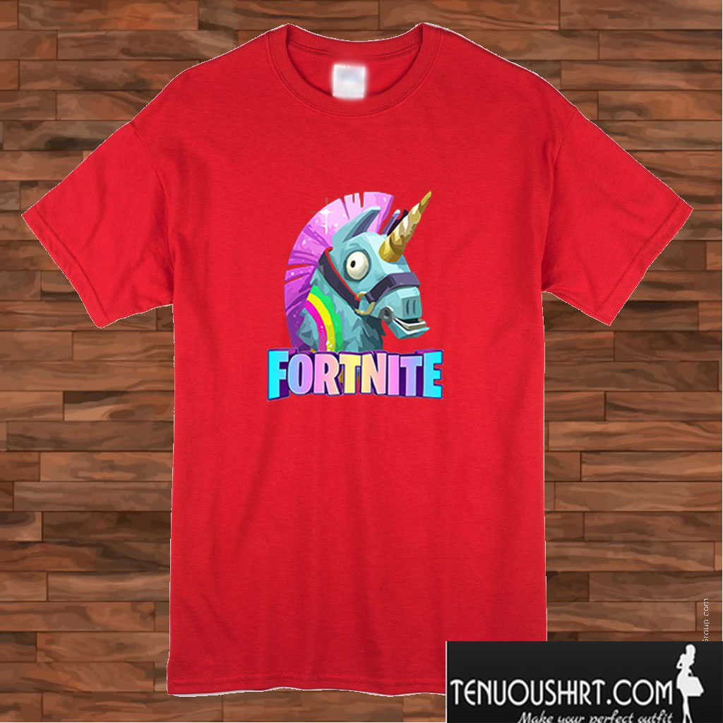 Fortnite Battle Royale Unicorn T shirt