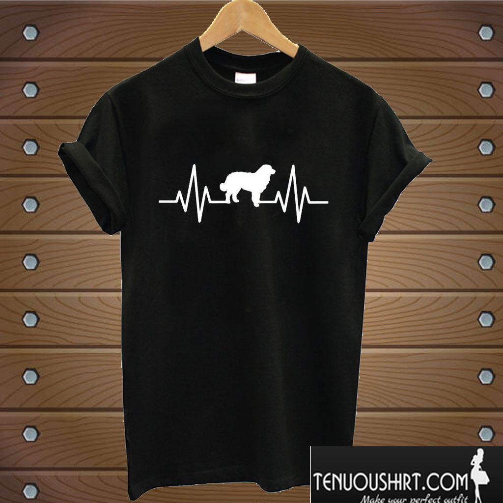 Heartbeat bernese mountain Dog T shirt