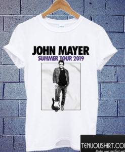 John Mayer Summer Tour 2019 T shirt