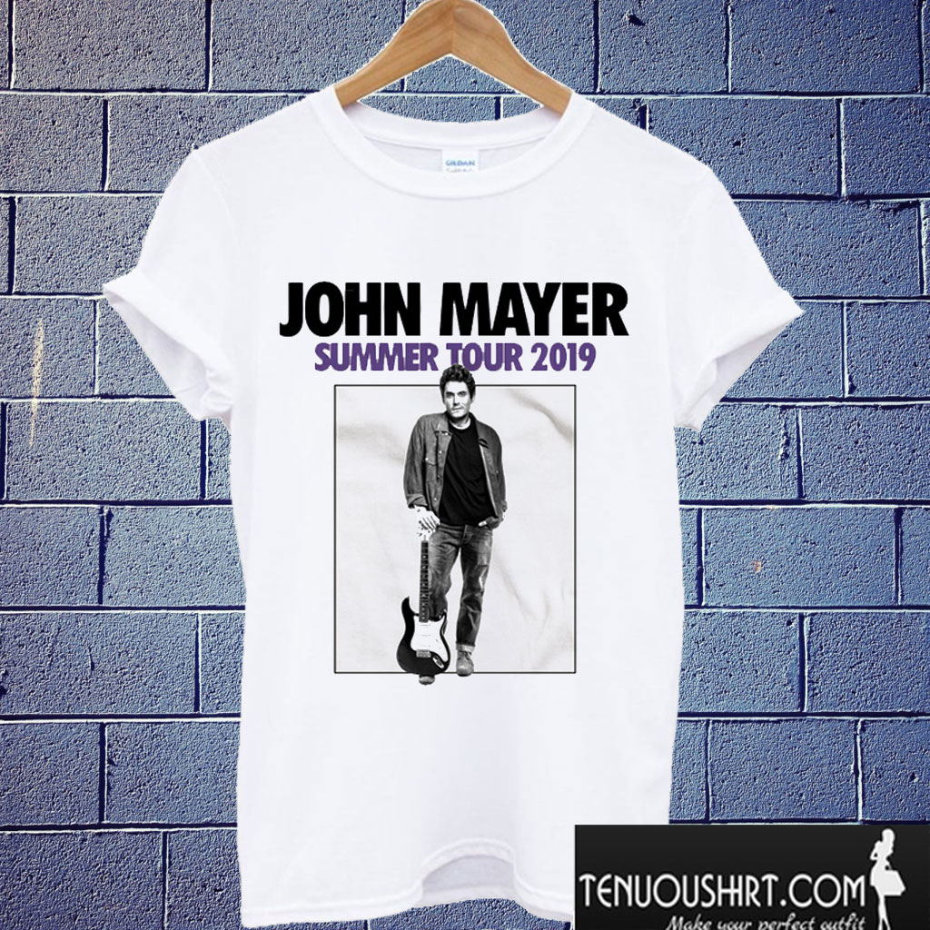 John Mayer Summer Tour 2019 T shirt