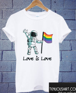 Love Is Love Gay Pride Distressed T shirt
