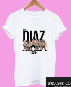 Nate Diaz Police 209 UFC T shirt