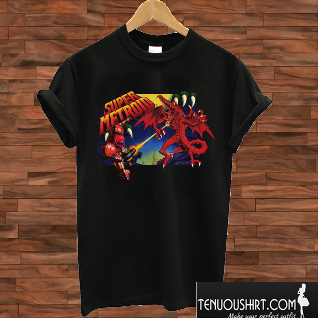 Nintendo Super Metroid T shirt