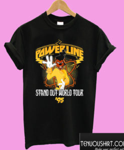 Powerline Stand Out World Tour ’95 T shirt