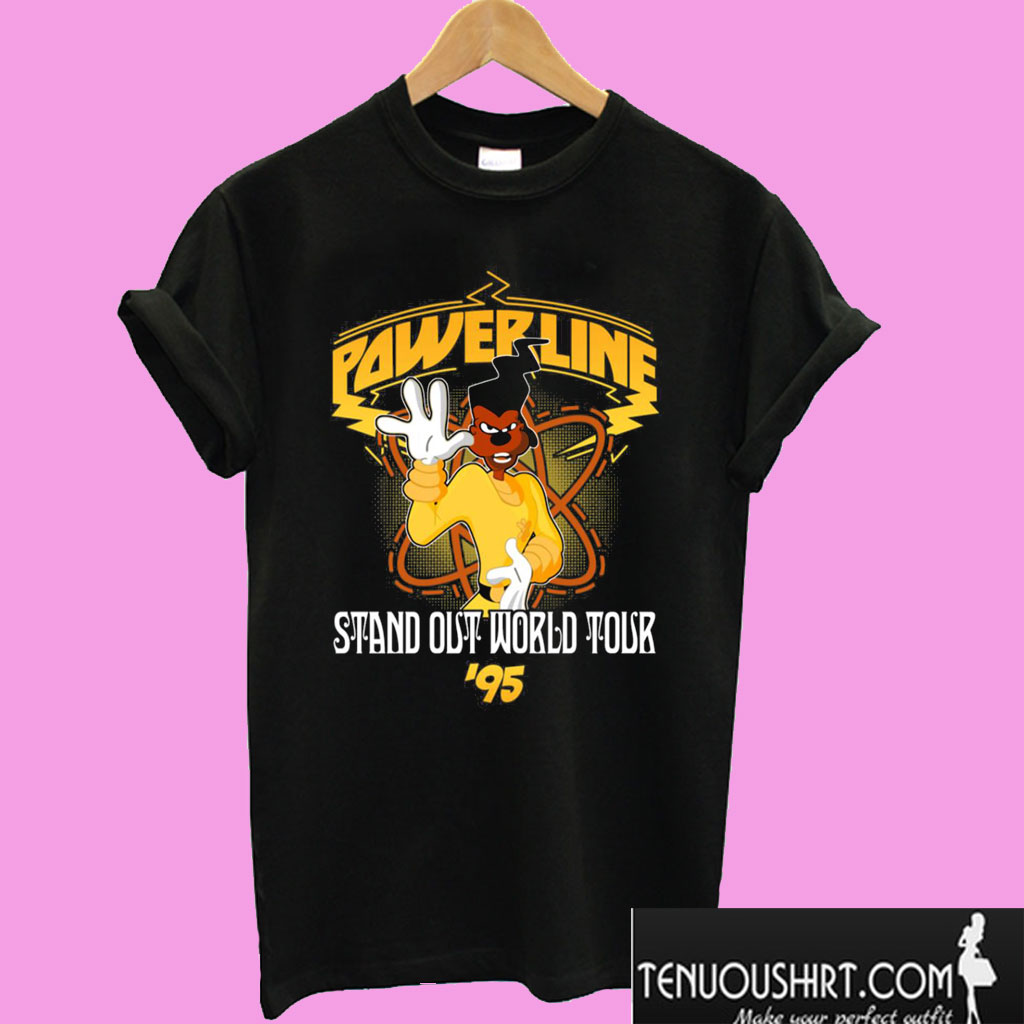 Powerline Stand Out World Tour ’95 T shirt