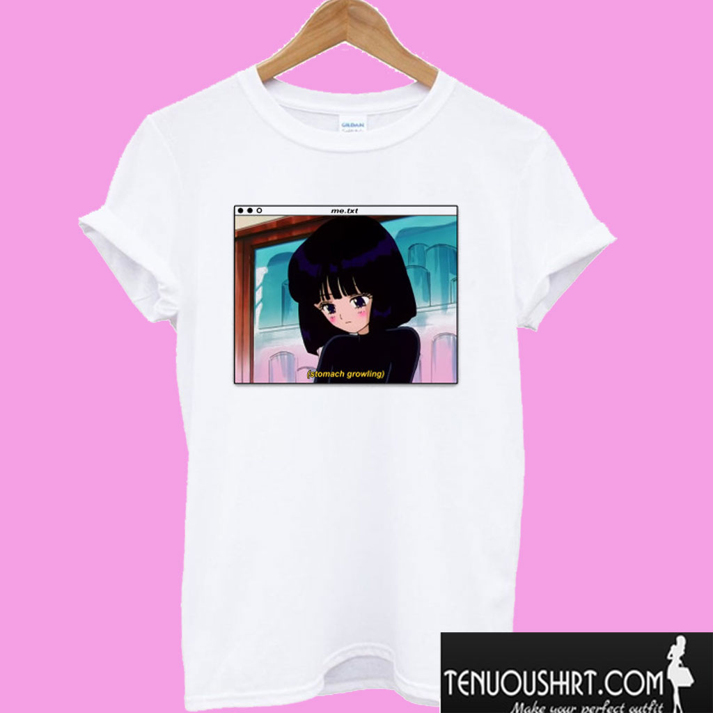 Sailor Moon hotaru tomoe is hungry T shirt